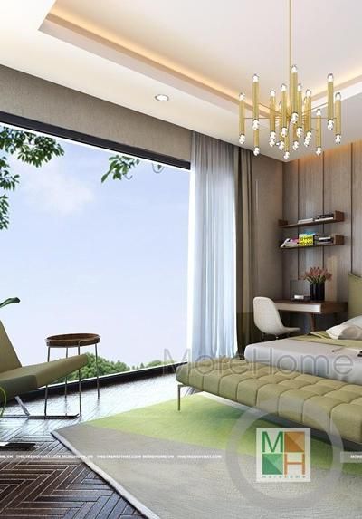 Thiết kế biệt thự cao cấp hiện đại tại Nghệ An - anh Phúc