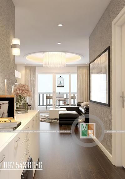 Thiết kế kiến trúc nội thất cao cấp tại chung cư N04