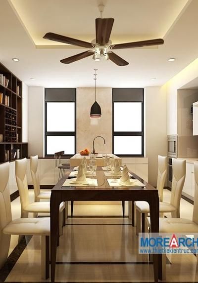 Thiết kế kiến trúc căn nhà ống hiện đại tại Trần Duy Hưng