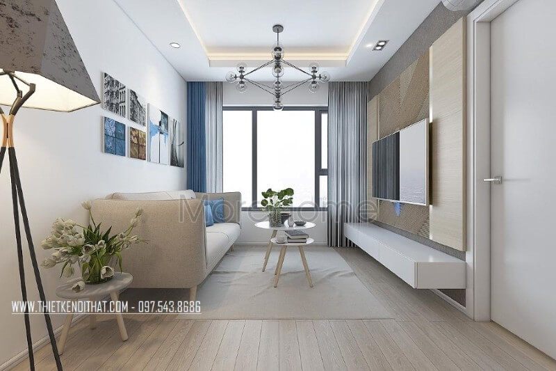 Bộ sofa bọc vải hiện đại được nhiều khách hàng lựa chọn cho căn hộ chung cư của mình